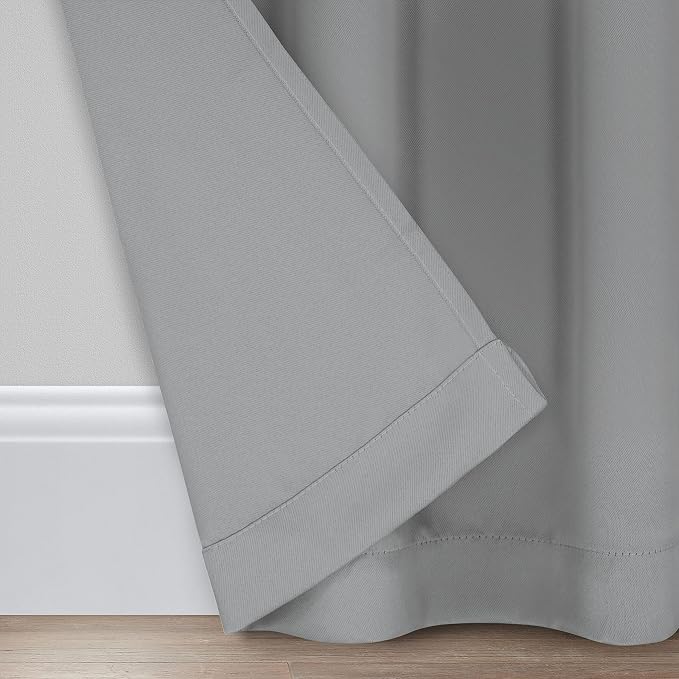 Eclipse Darrell Modern Blackout Thermal Grommet Window Curtains - Image 6