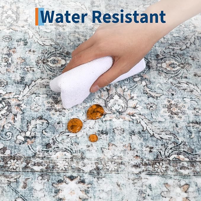 GarveeHome Hallway Washable Runner Rug 2x6 Vintage Soft Kitchen Rugs - Image 5