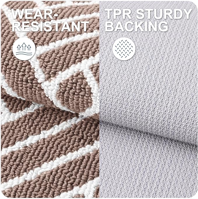 OLANLY Indoor Door Mat, 48x32 Inch, Dirt Resistant and Absorbent, Non-Slip - Image 3