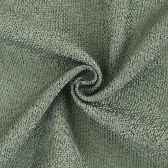 Chyhomenyc 2 Panels Short Kitchen Tiers Half Window Semi Sheer Curtains 24 Inch - Image 8