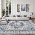 zesthome 8x10 Area Rugs, Stain Resistant Washable Rug, Ultra-Thin Rugs by Zesthome