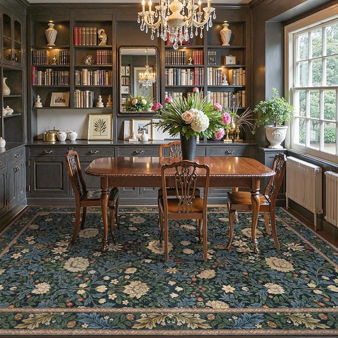 LIVEBOX Washable Boho Rugs, 8x10 Area Rug - Image 3