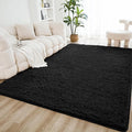 Litanika 8x10 Shag Area Rug for Living Room Bedroom, Non-Shedding Modern Indoor by Litanika
