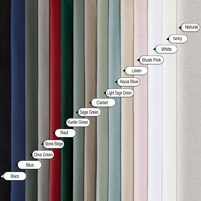 Chyhomenyc Black Short Curtain Valance - Image 7