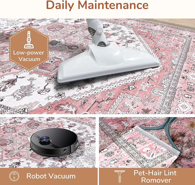 OPPODREAM Soft 8x10 Area Rugs, Washable Rugs 8x10 - Image 5