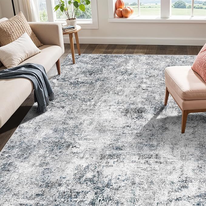 7x9 Area Rugs Washable Rug - Image 4