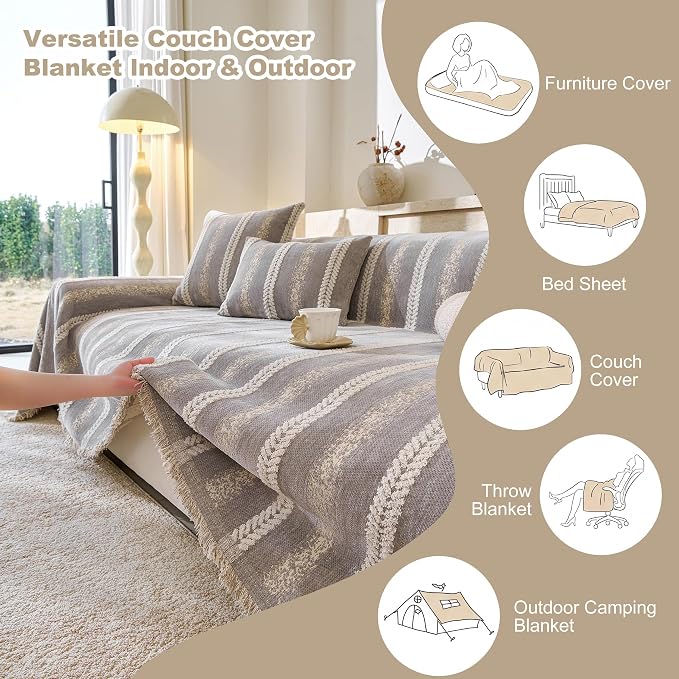 Couch Cover for Dogs Washable Sofa Cover, Sectional Couch Covers, Sofa Covers - Image 2