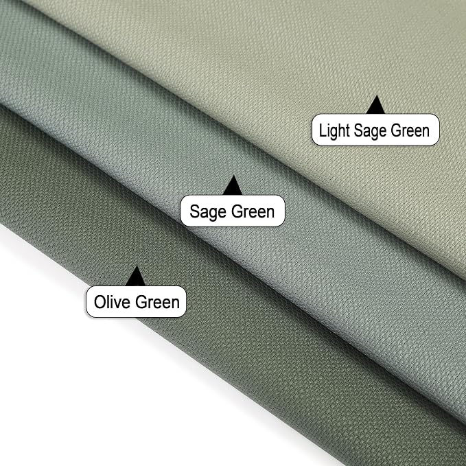 Chyhomenyc Sage Green Tier Curtains, 30 Inch Length, Burlap Textured Small Cafe - Image 4