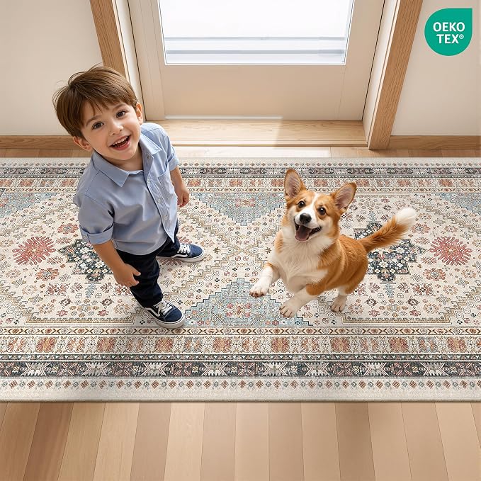 2x5 Rug Runner Washable for Entryway, Soft Bathroom Rugs - Image 7