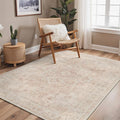 GENIMO 5x7 Area Rugs for Living Room, Machine Washable Rug, Non Slip Indoor by GENIMO