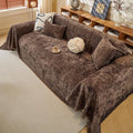ROOMLIFE Brown Sofa Cover, Vintage Boho Couch Cover by ROOMLIFE