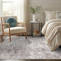4x5 Area Rug: Washable Low Pile Carpet by Puino