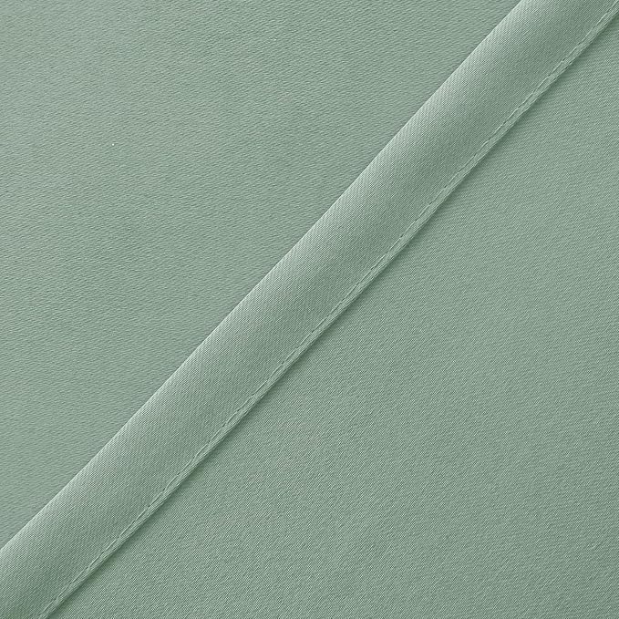 Hiasan Valance Curtains for Kitchen Blackout Thermal Insulated Solid Window - Image 3