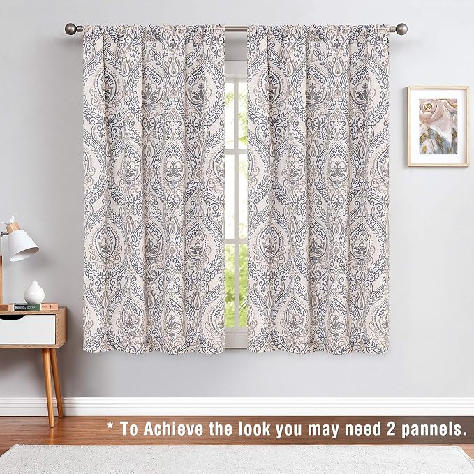 jinchan Faux Linen Tie up Valance - Image 7