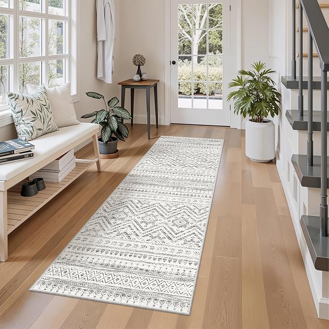 Miukiki 2x5 Hallway Runner Rug Moroccan Washable Kitchen Rug Non Slip Indoor - Image 7