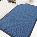OLANLY Front Door Mat Outside Entrance 71x47, Heavy Duty Sturdy Natural Rubber by OLANLY