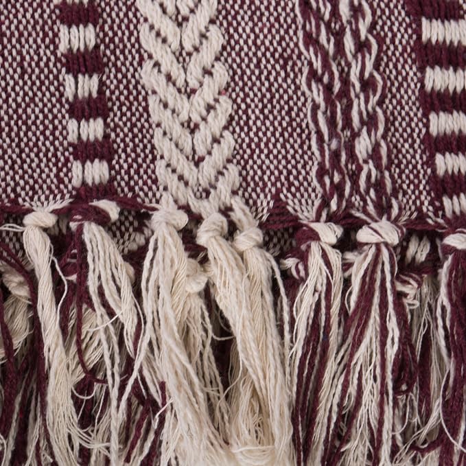 DII Braided Striped Decorative Throw Blanket - Image 3