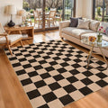 4x6 Jute Area Rug Washable: Non-Slip Indoor Floor Mat by BYYVOORugsforYourHome