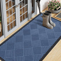 Smiry Front Door Mat Outside Entrance, Heavy Duty Outdoor Indoor Mat, Natural by Smiry