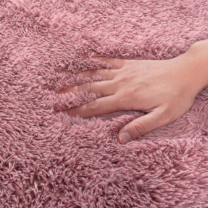 Rugs for Living Room 8x10, Soft Shaggy Modern Shag Area Rug for Bedroom - Image 4