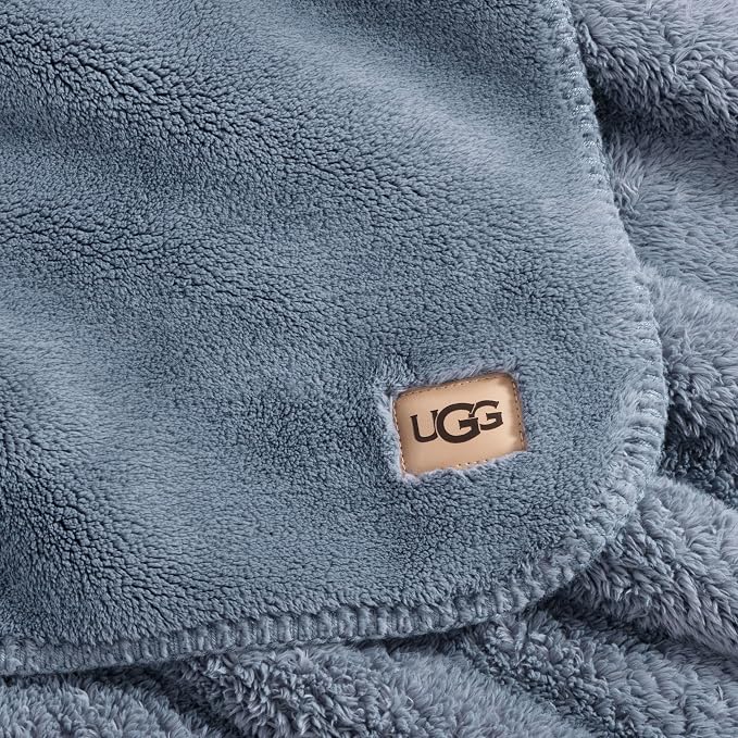 UGG Whitecap Fleece Throw Blanket, Plush Cozy Throw - Image 6