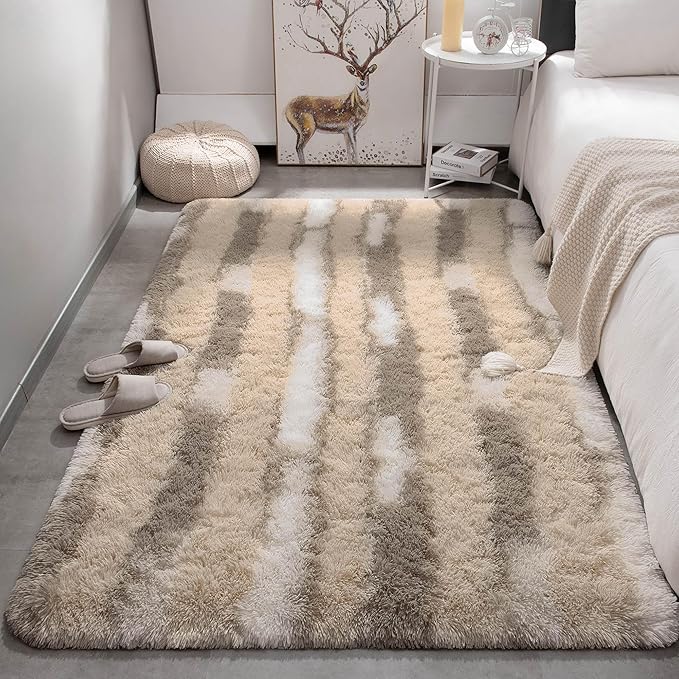 Meralax Area Rugs for Living Room Bedroom, Machine Washable 4x6 Feet Soft - Image 2