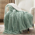Bedsure Sherpa Throw Blanket for Couch by BEDSURE