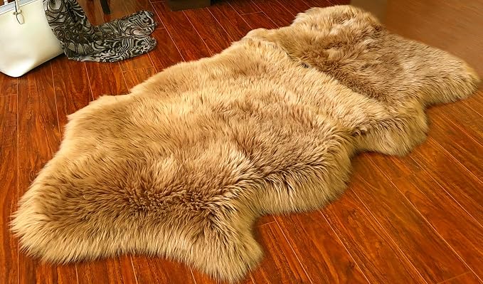 Free Shape Luxury Soft Fluffy Shag Area Rug Single and a Half 2'x4', 60x120cm - Image 5