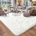 Rugs for Living Room 5x7, Soft Shaggy Modern Shag Area Rug for Bedroom by Quntue