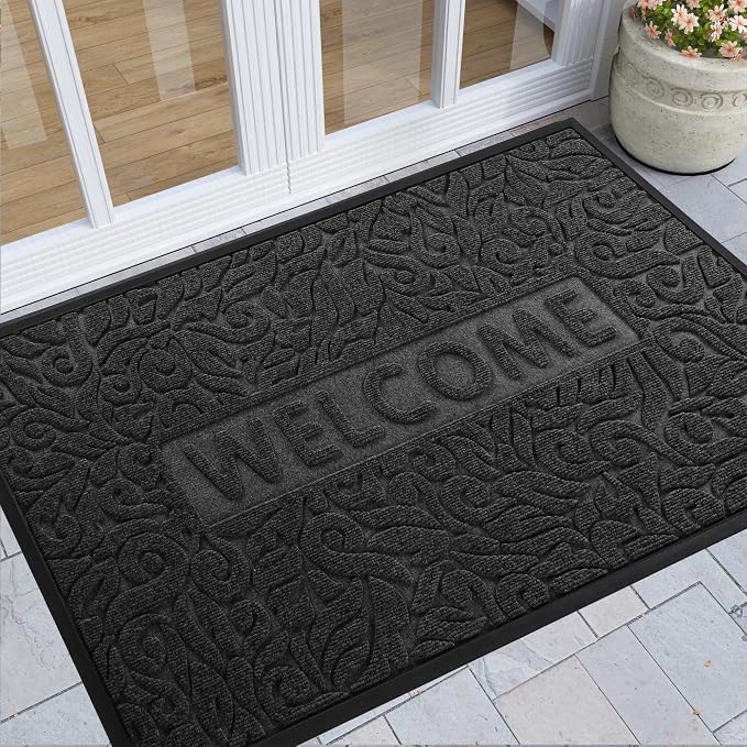 Yimobra Large Welcome Mat 60x36, Waterproof Non-Slip Outdoor Mats - Image 7