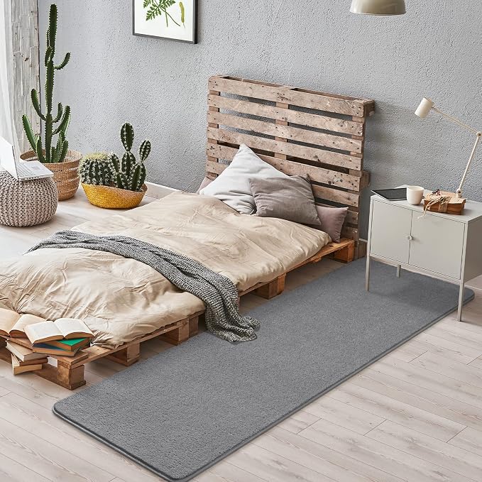 Soft 2x8 Runner Rugs for Bedroom Hallway, Non Slip Long Runners for Kitchen - Image 3