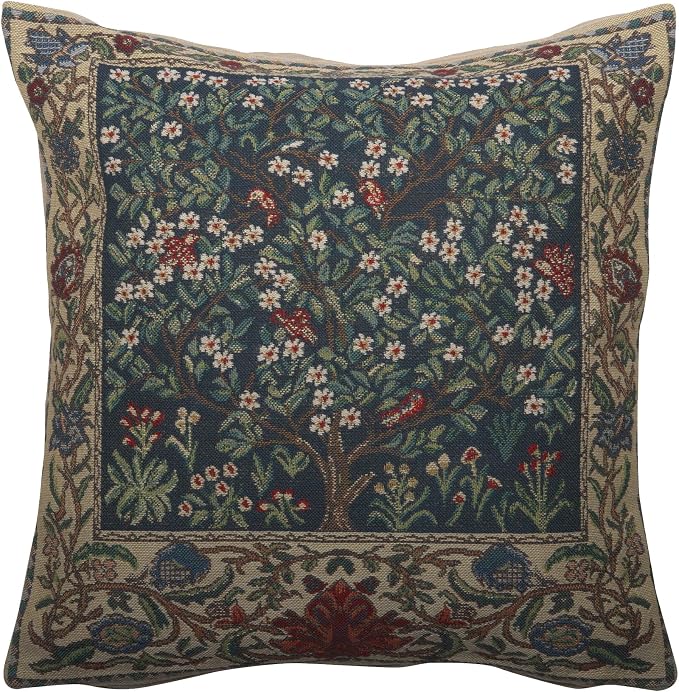Charlotte Home Furnishings Throw Pillow Covers 16x16 in Green Tree Decorative by CCharlotteHomeFurnishings