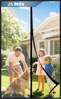 Magnetic Screen Door，Screen Door Mesh，Keep Bugs Out, Heavy-Duty Mesh Curtain by Welcometobuy