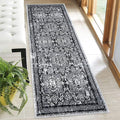 Vaukki Hallway Runner Rug, Vintage Shaggy Soft Laundry Rug, Non Slip Mat by Vaukki