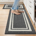 COSY HOMEER Kitchen Rugs Non-Slip 20x30/20x48 Inch Thick Polypropylene Standing by COSYHOMEER