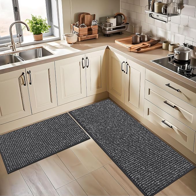 BEQHAUSE Kitchen Rugs 20"x32", Non-Slip Kitchen Mats - Image 8