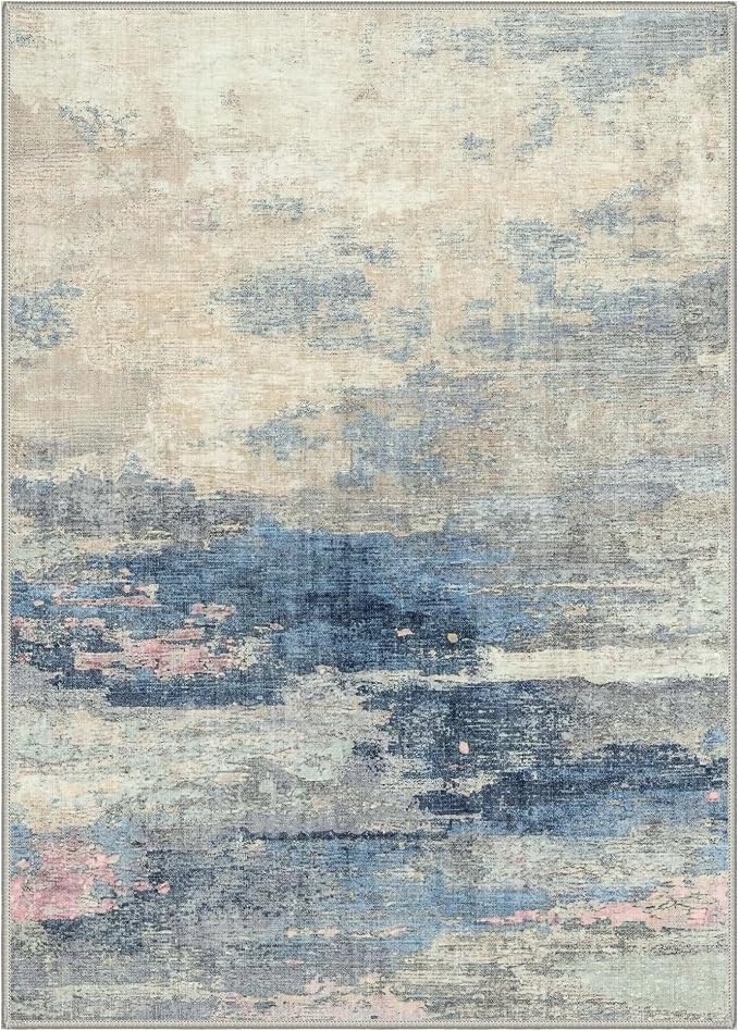 GENIMO 5X7 Washable Modern Area Rugs - Image 9