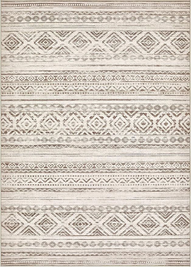 cotiled 5x8 Area Rug Living Room: Washable Boho Rugs - Image 9