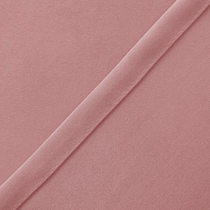 Hiasan Valance Curtains for Kitchen Blackout Thermal Insulated Solid Window - Image 4