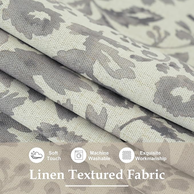 DriftAway Julia Lined Valance Double Layer Thermal Insulated Room Darkening - Image 5