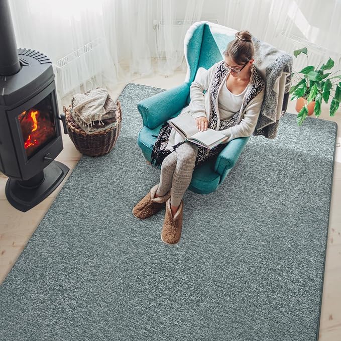 Keeko 4x6 Area Rugs for Living Room, Soft Modern Memory Foam Bedroom Rug - Image 7