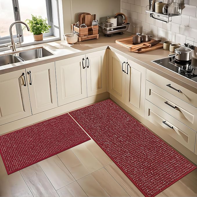 BEQHAUSE Kitchen Runner Rugs 24"x60", Non-Slip Kitchen Mats - Image 8