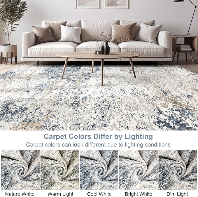 DMOYEST Area Rug Living Room Rugs - Image 5