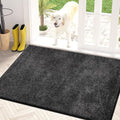 PURRUGS Dirt Trapping Door Mat 31.5" x 47", Non-Slip Machine Washable Entryway by PURRUGS