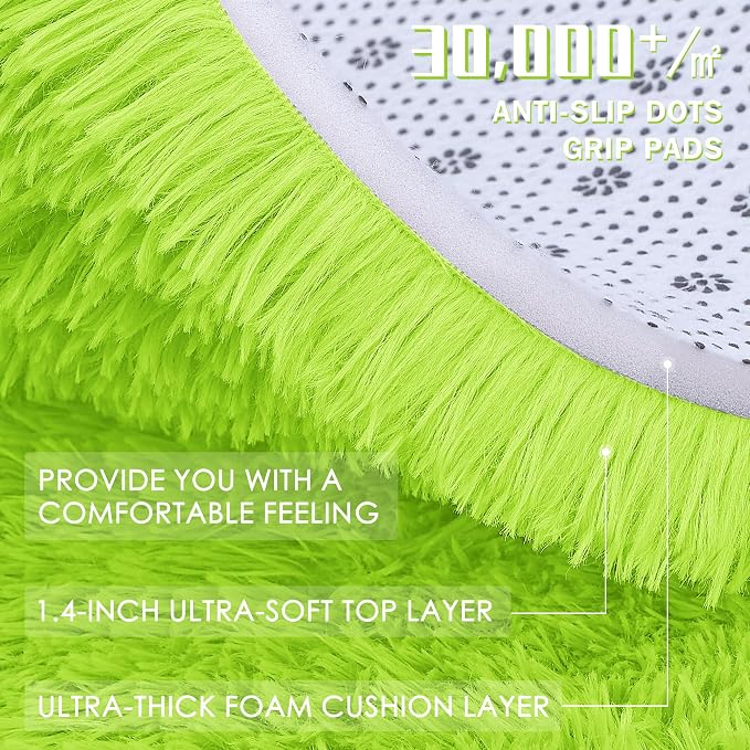 OLANLY 8x10 Machine Washable Large Area Rugs - Image 5