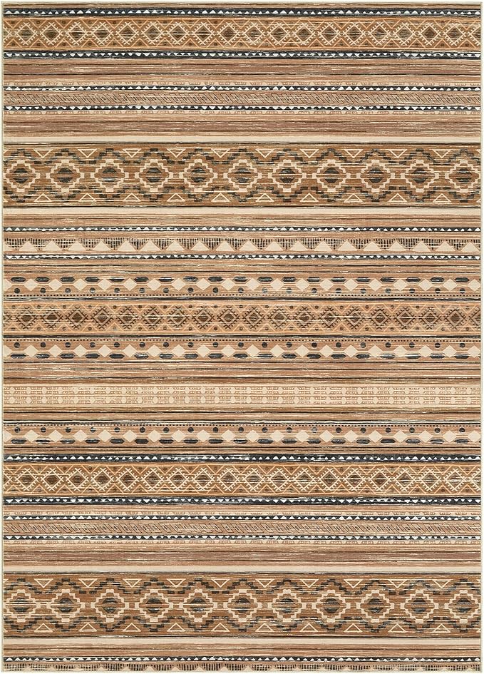 cotiled 7x9 Area Rug Living Room: Washable Boho Rugs - Image 9