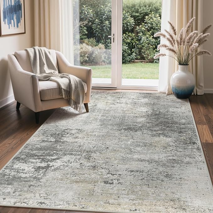 GENIMO Washable Rugs 5x7 Area Rugs by GENIMO