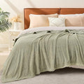 EMME Muslin and Fleece Queen Blanket Reversible by EMME