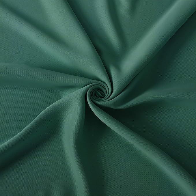 LEMOMO Green Blackout Curtains 34 x 63 Inch Length/Set of 2 Curtain - Image 5