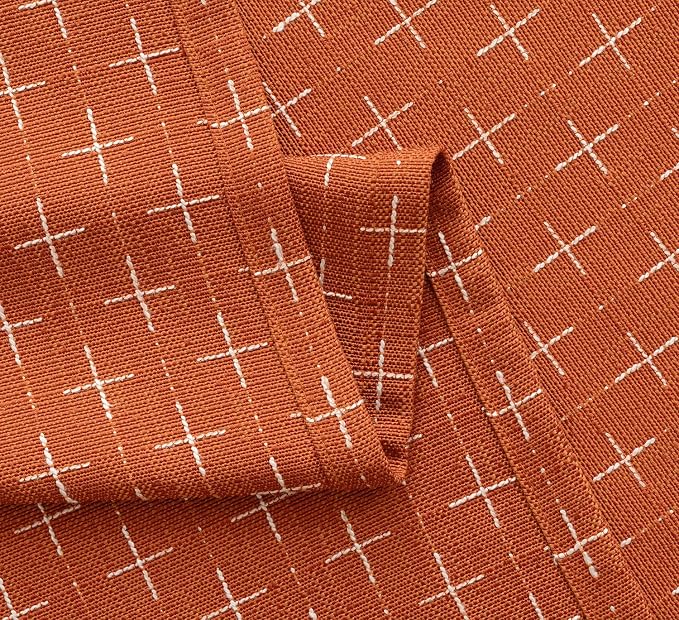 MIULEE Decorative Back Tab Linen Curtains - Image 5